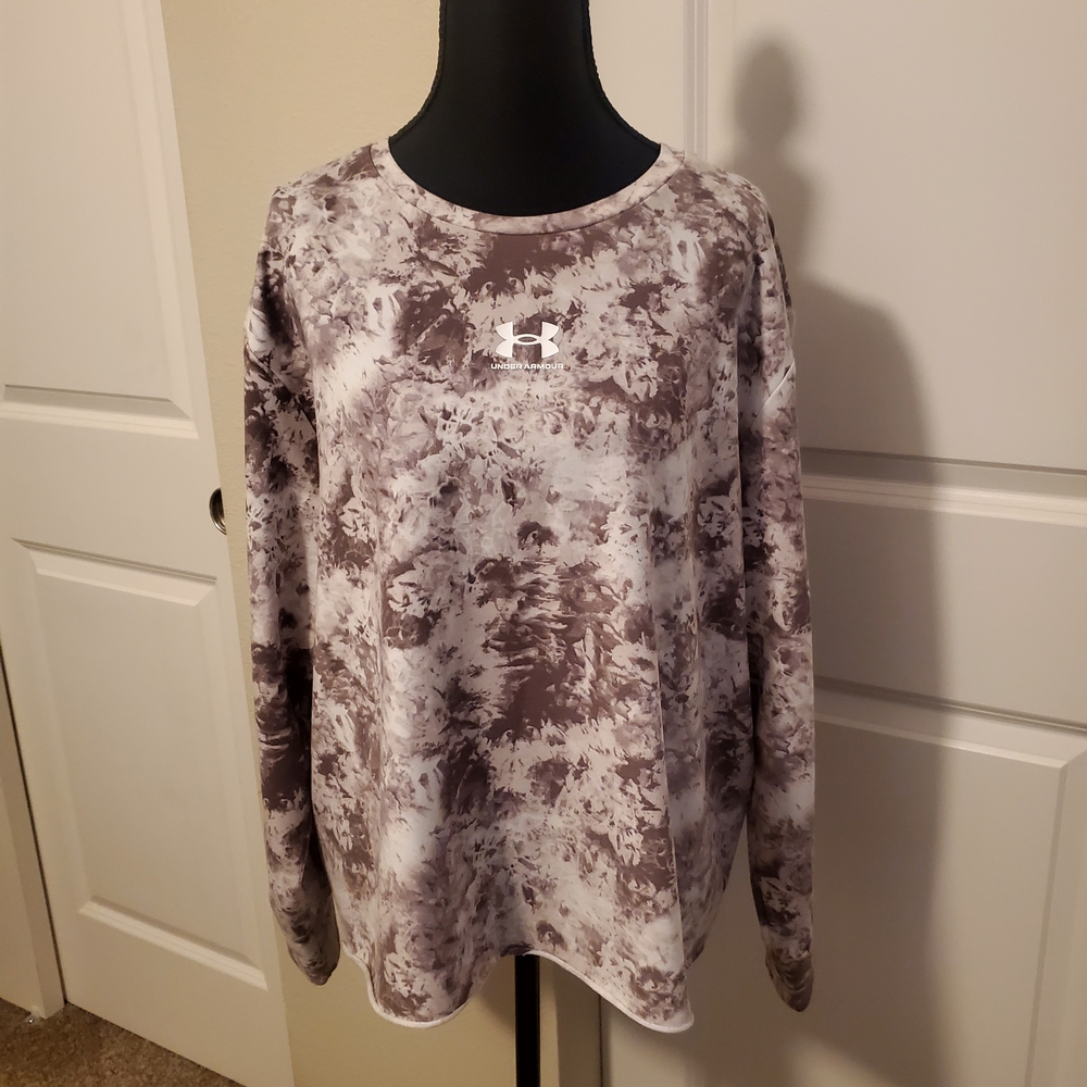 Under Armour Marble Effect Workout Sweatshirt